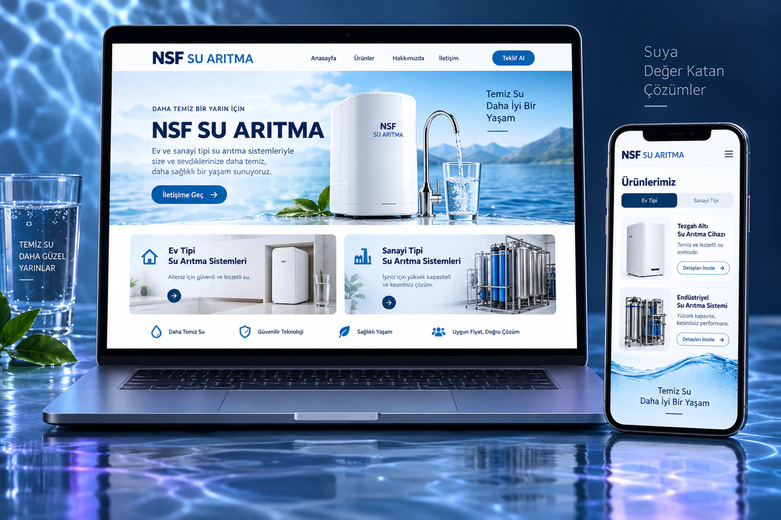 NSF Su Arıtma proje görseli