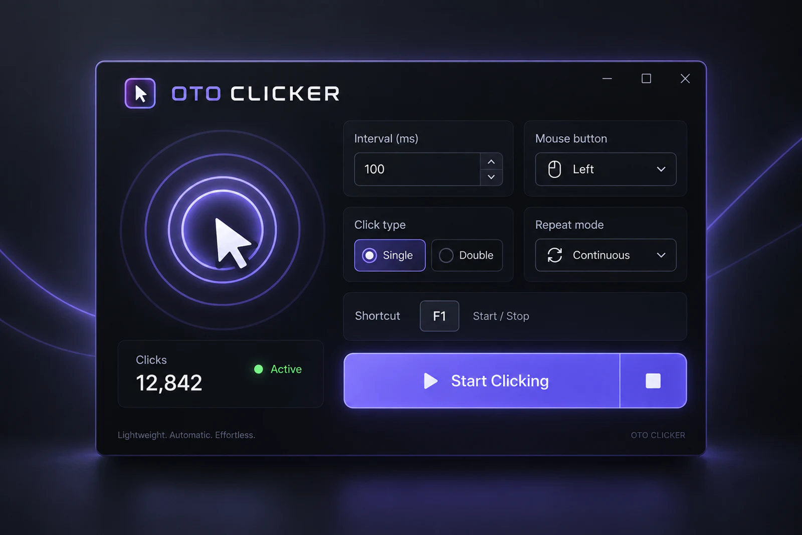 Oto Clicker proje görseli